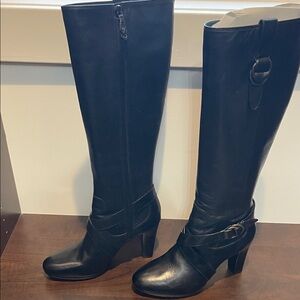 Cole Haan Courtney Nike Air tall Black Boots